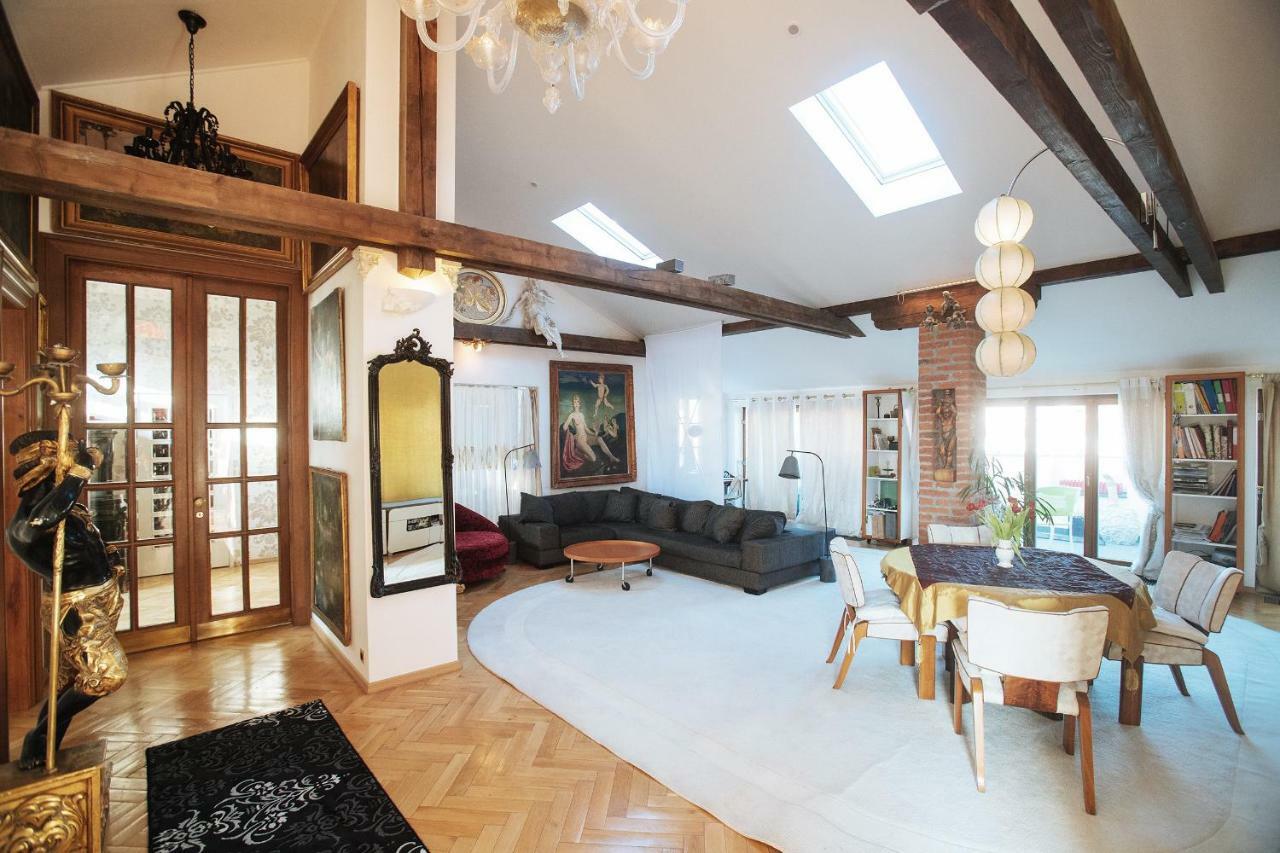 Unique Luxury Loft With Terrace In Old Town Apartment Prague Exterior photo